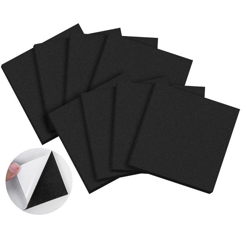 Neoprene Adhesive Foam Pads Noise Reduction Vibration Control Protection New