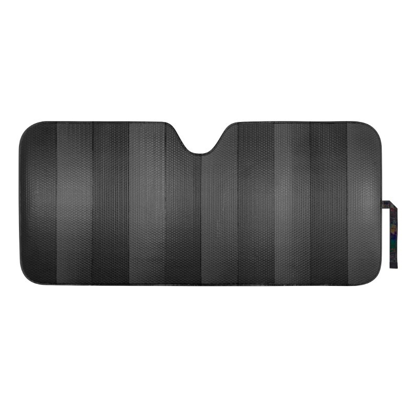 Auto Drive Holographic Black Accordion Sunshade Universal Size 1 Pack