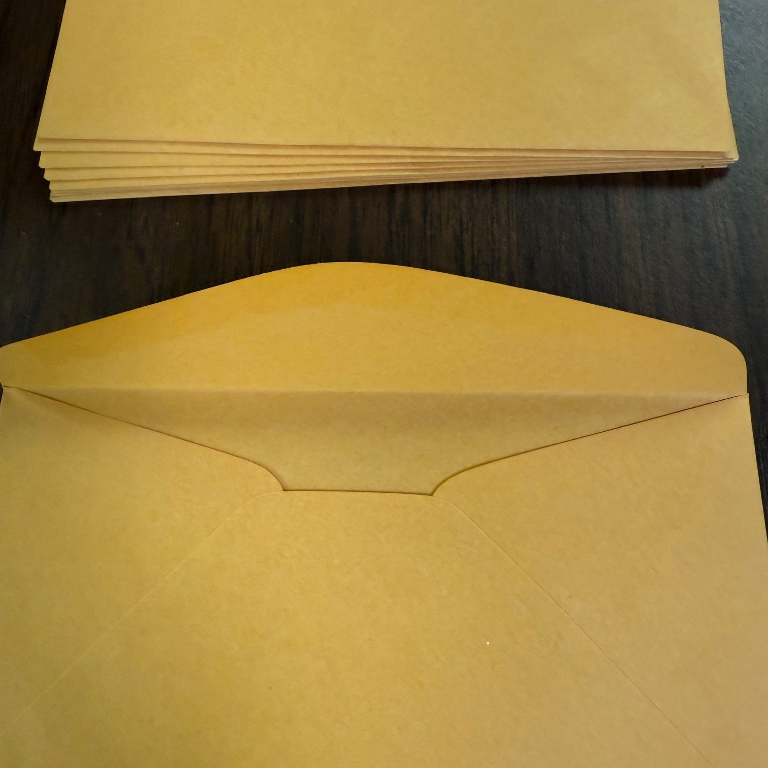 3.5×6.5 Gumme Envelopes, Brown Kraft #7 Coin Envelopes, Small Parts Envelope -9
