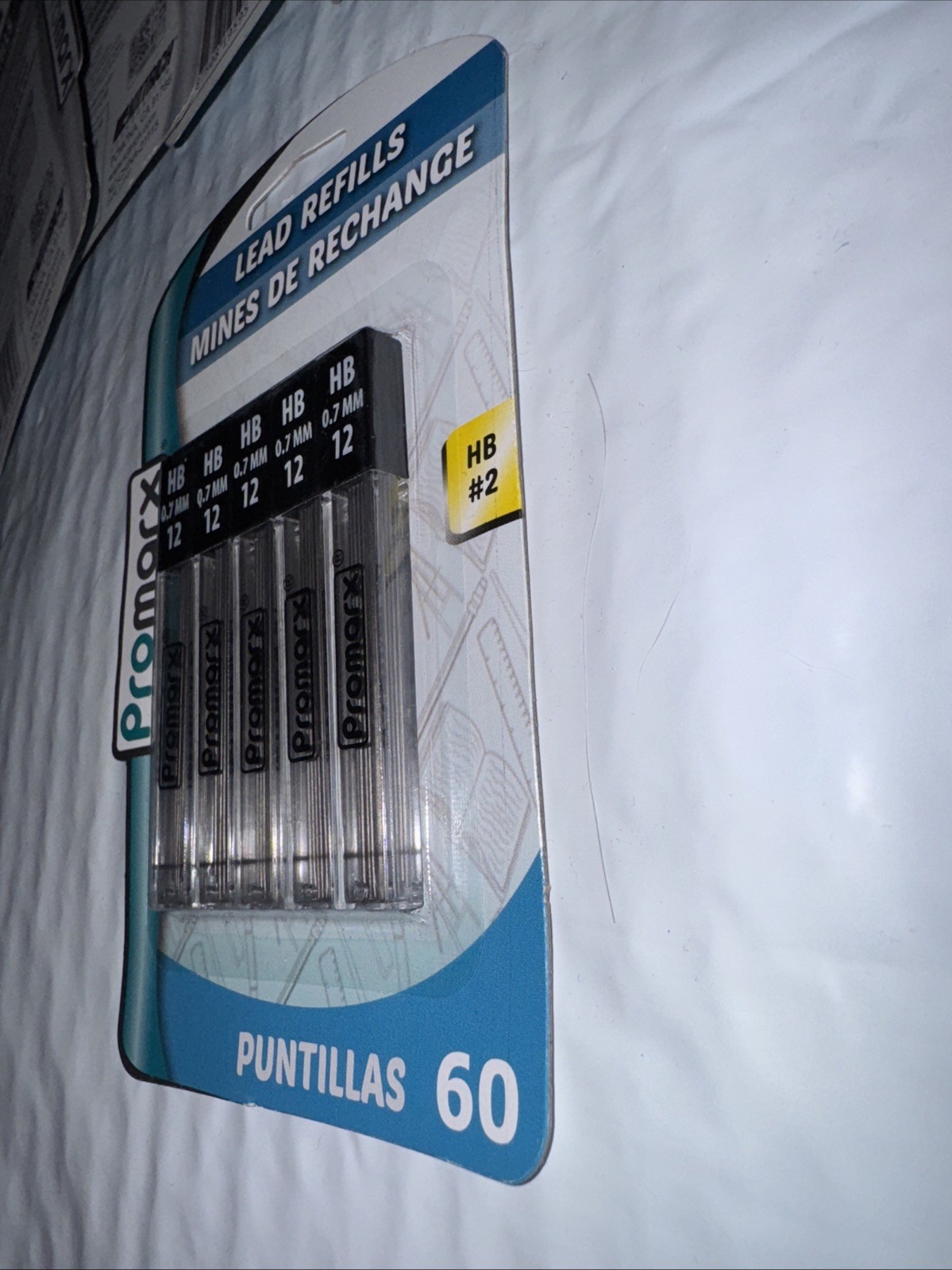 Promarx Lead Refills HB#2 0.7MM Quantity 60 NEW KITTRICH for mechanical pencils