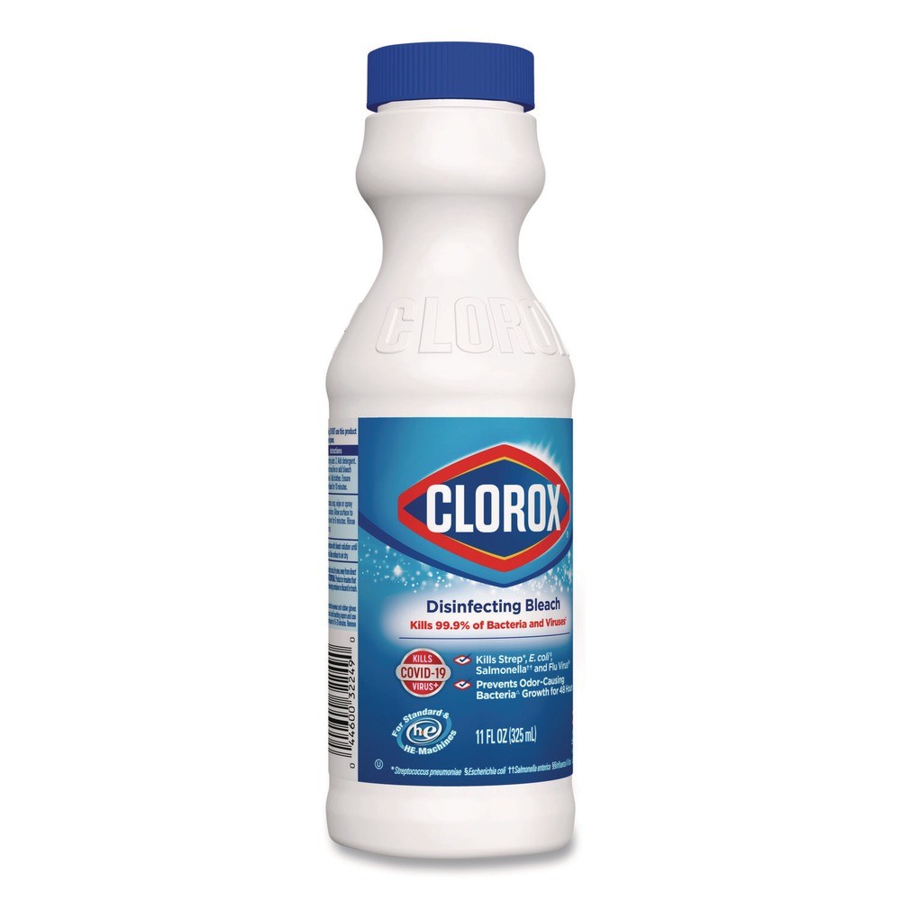 Clorox 32436CT 11 oz Bottle Concentrated Regular Disinfecting Bleach (28/CT) New