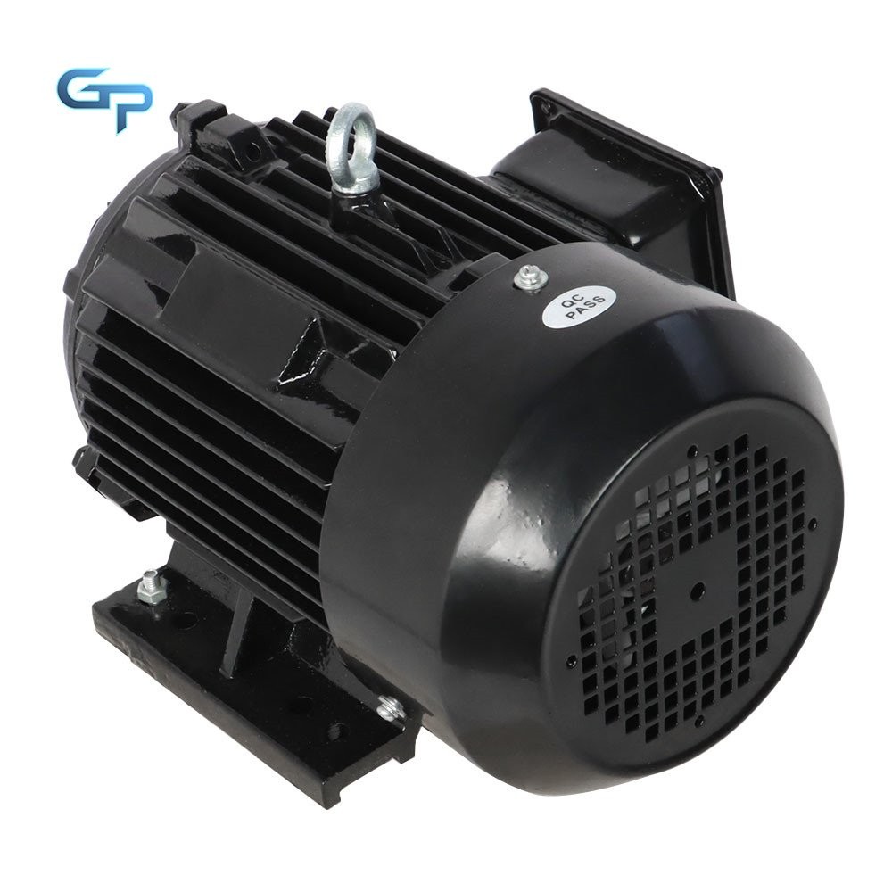 5 HP 3 Phase Electric Motor 1800 RPM 184T Frame TEFC 230/460 Volt Severe Duty AC