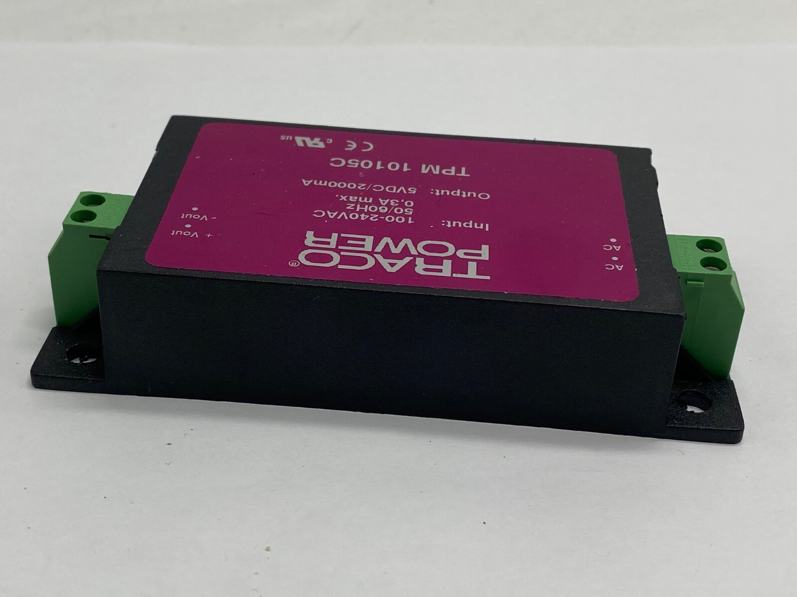 TracoPower switching encapsulated power supply TPM10105C +5vdc output