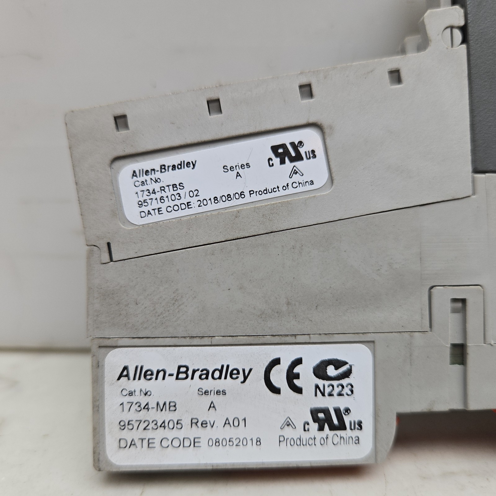 Mixed Lot of Allen Bradley Output Modules Redundant Adapter Interface Modules