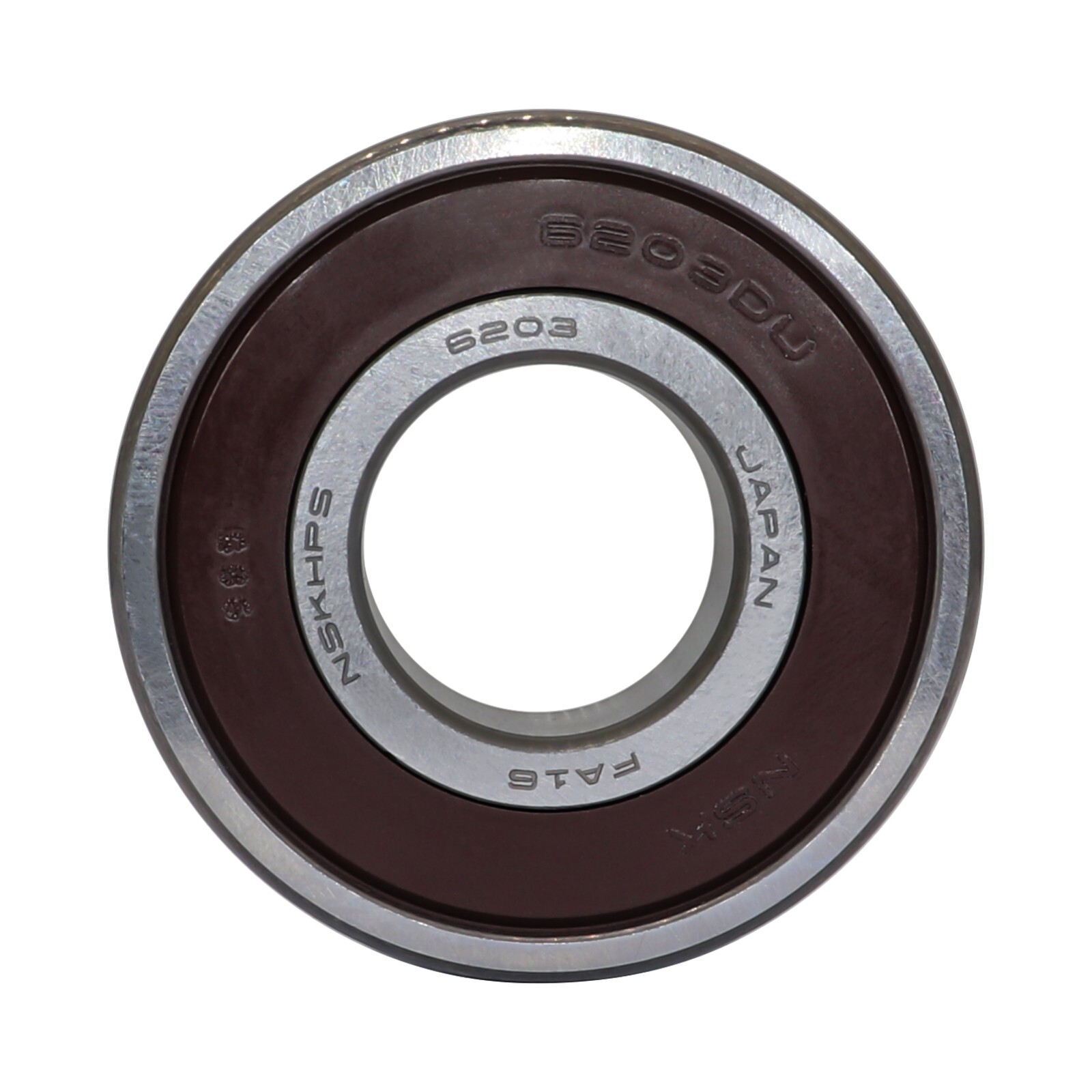 2PCS NSK 6203DDU 6203-2RS Made In Japan Deep Groove Ball Bearing 17x40x12mm 6203