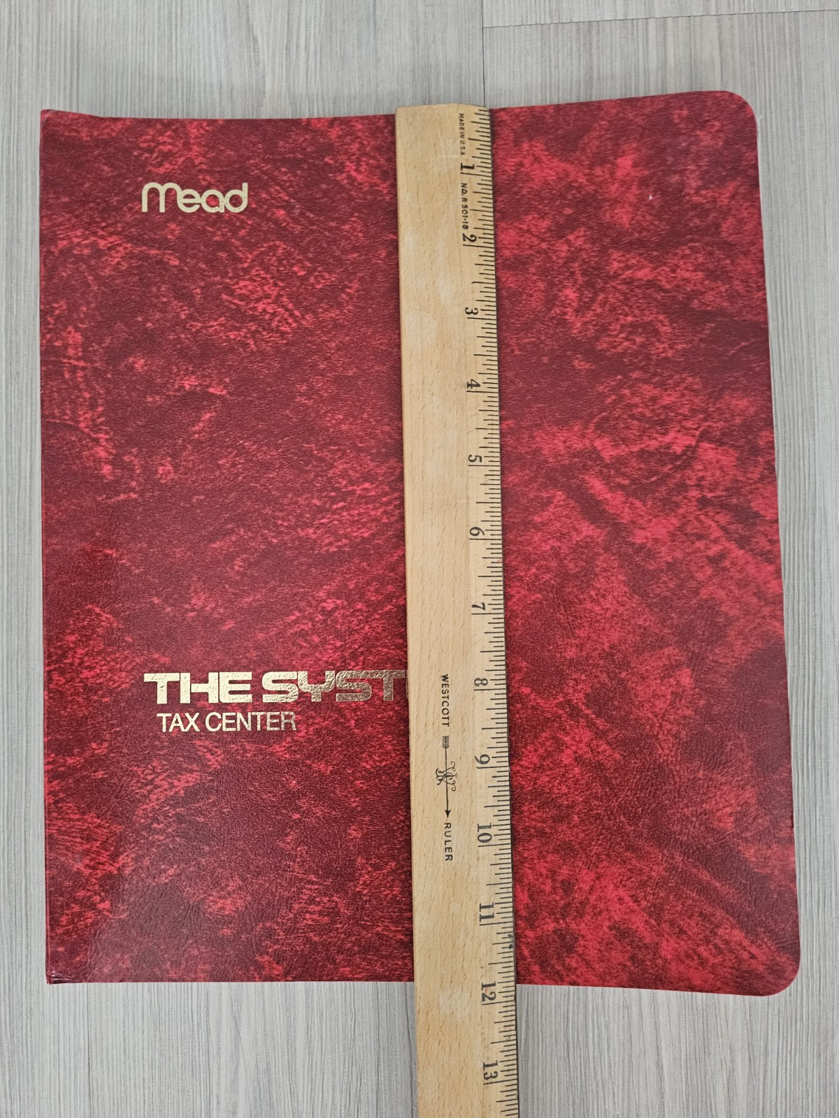 Vintage Mead The System Tax Center Record Unused 1978