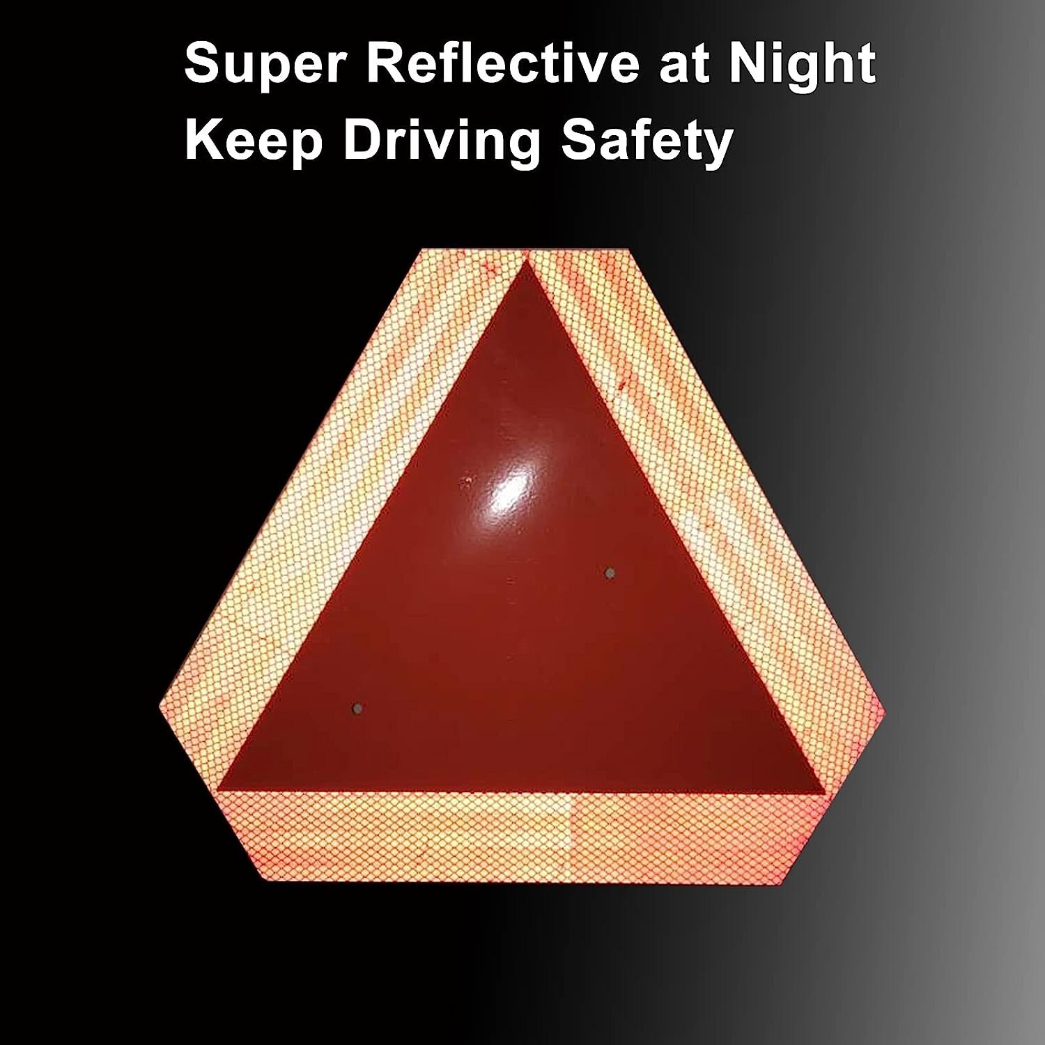 Slow Moving Vehicle Safety Sign,Slow Moving Vehicle Triangle Sign,Aluminum Grade