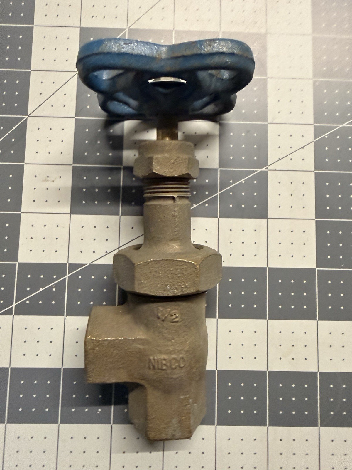NIBCO (NIBCO/SCOTT) T-375-B ½” Class 300 bronze angle valves (lot of 3)