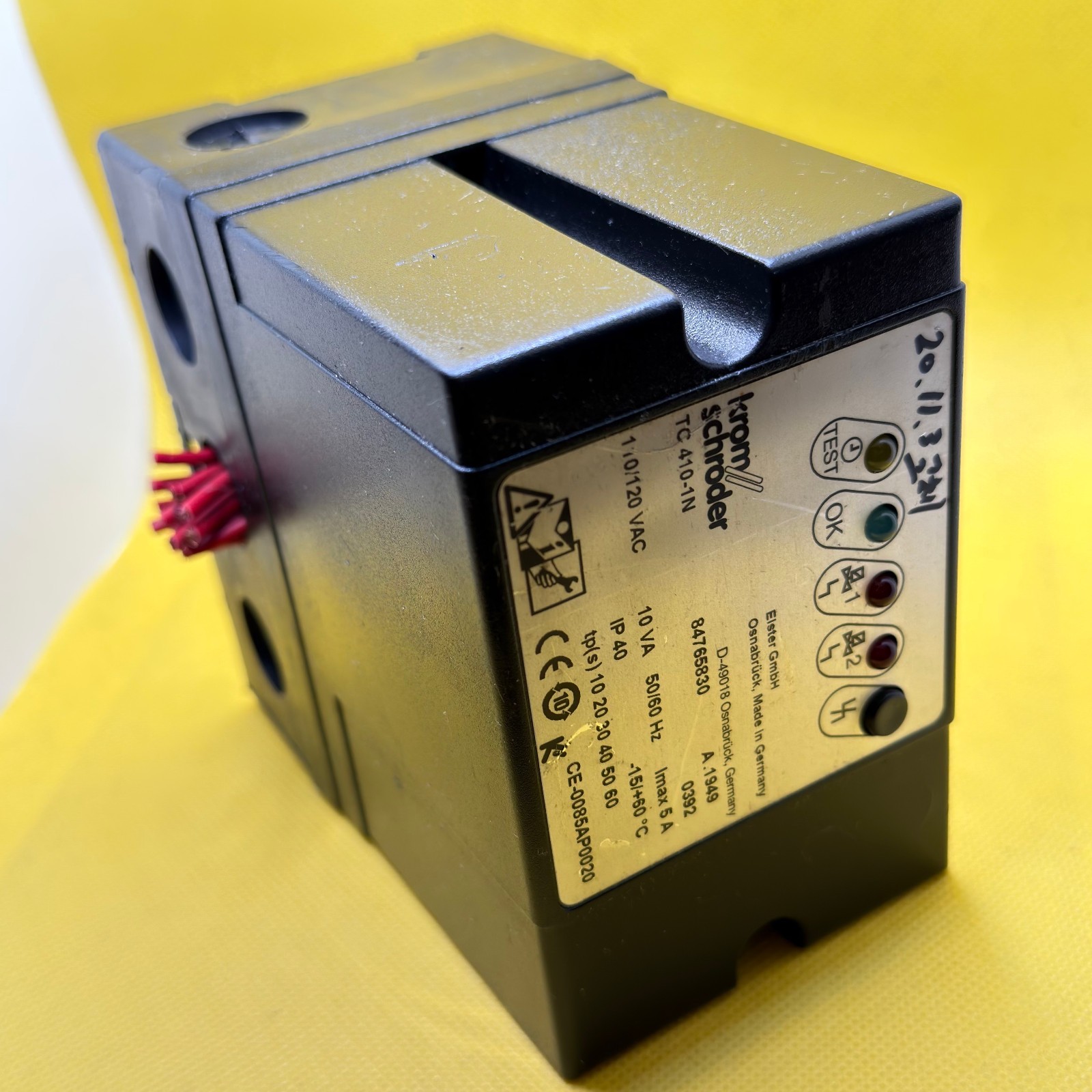 1 Pc Krom Schroder TC410-1N Valve Leakage Detector 84765830