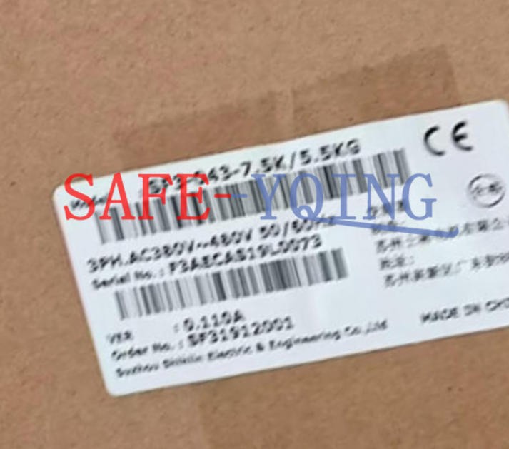 1PCS Shihlin SF3-043-7.5K/5.5KG Inverter