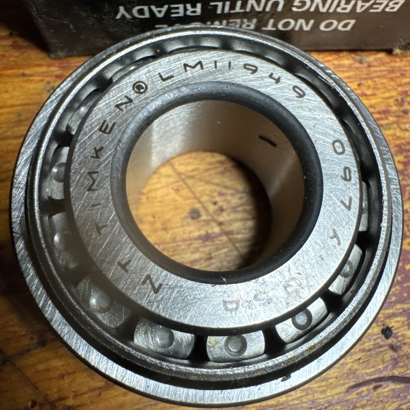 Timken SET2 Tapered Roller Bearing LM11949 Cone LM11910 SUPER RARE USA VTG POLAN