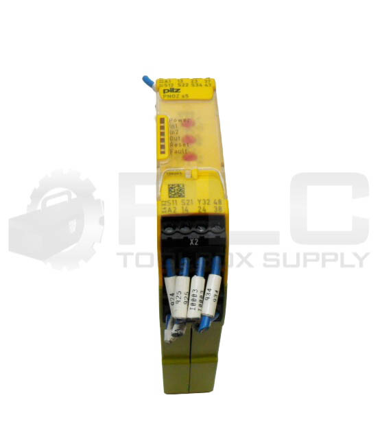 PILZ PNOZ S5 24VDC 2N/O 2N/OT SAFETY RELAY 230V 3.0A 24VDC 750105