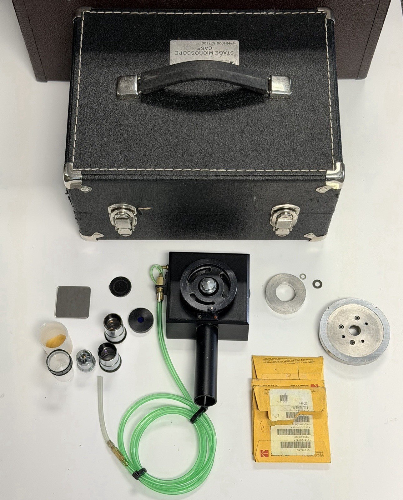 Ultratech Stepper 1029-577100 Stage Microscope w/ Case (General Signal) Vintage