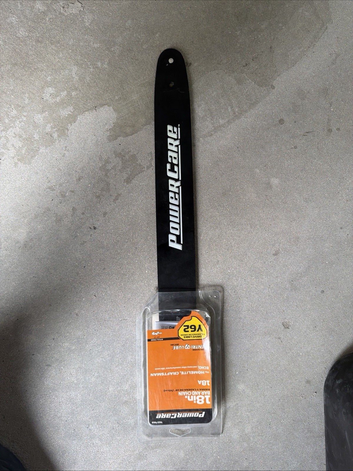 PowerCare 18 In. Y62 18A Bar & Chain Combo 3/8″ Pitch .050 Gauge 463-468 New