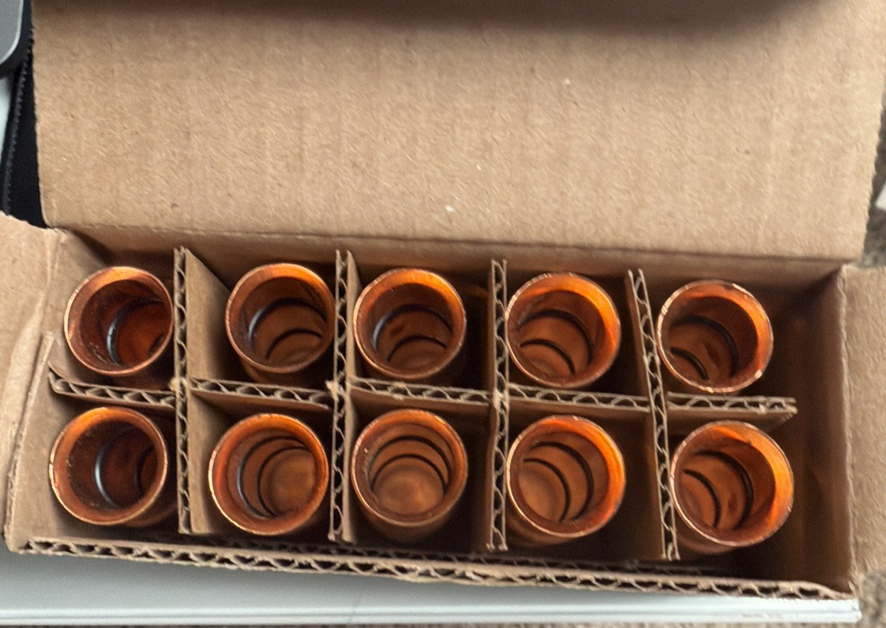 RLS 3011101000111 5/8″ Flame Free Press Coupling HVAC Fittings 10 PACk
