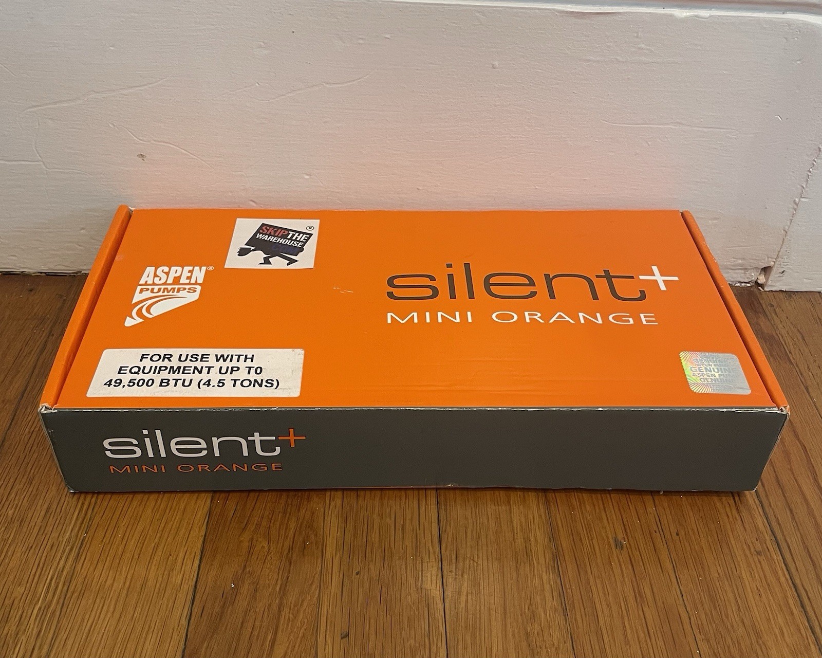 Aspen Pumps Silent+ Mini Orange Condensate Pump Kit, Variable Speed, 230V