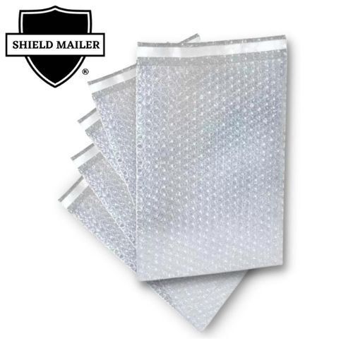 650 Pieces Bubble Out Bags 6″ x 8.5″, 3/16″ Bubble Lining, Clear, Recyclable