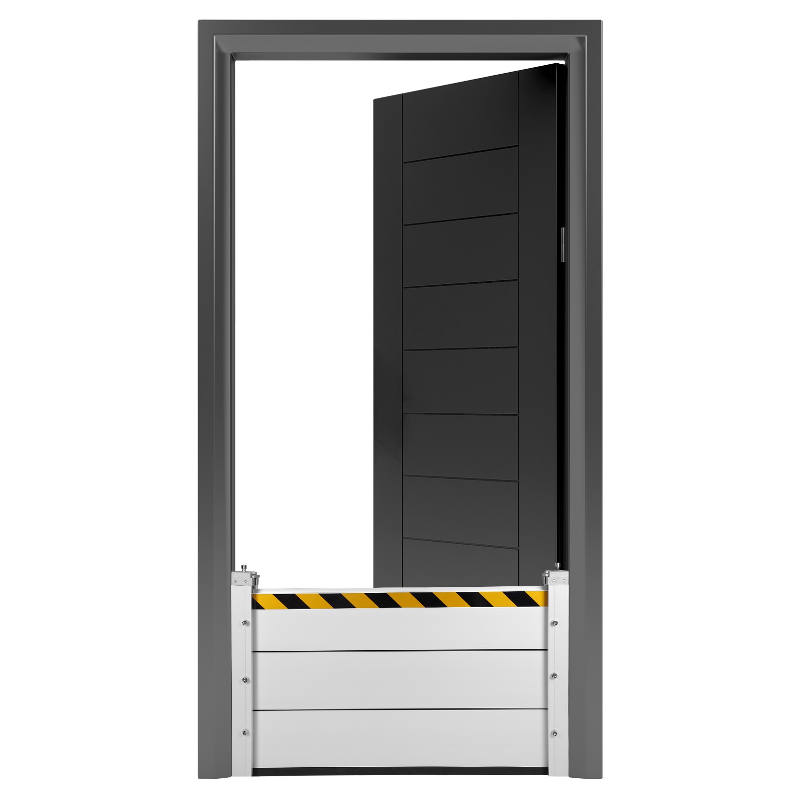 Household Flood Panel Shield Reusable Stackable for Outdoor Basement Garage