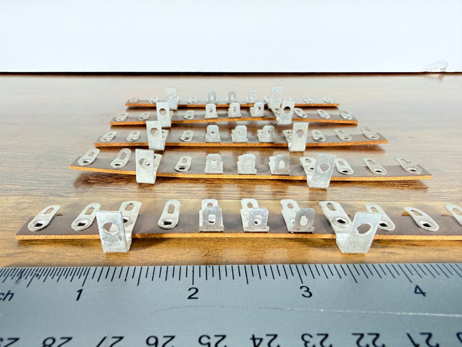 Lot of 5 Phenolic Solder Lug Strip 9-Pin Terminal Wiring