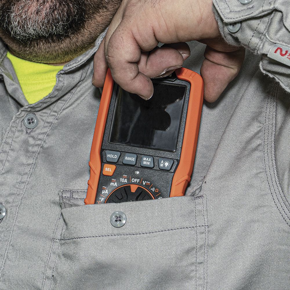 Klein Tools MM450 Multimeter, Slim Digital Meter