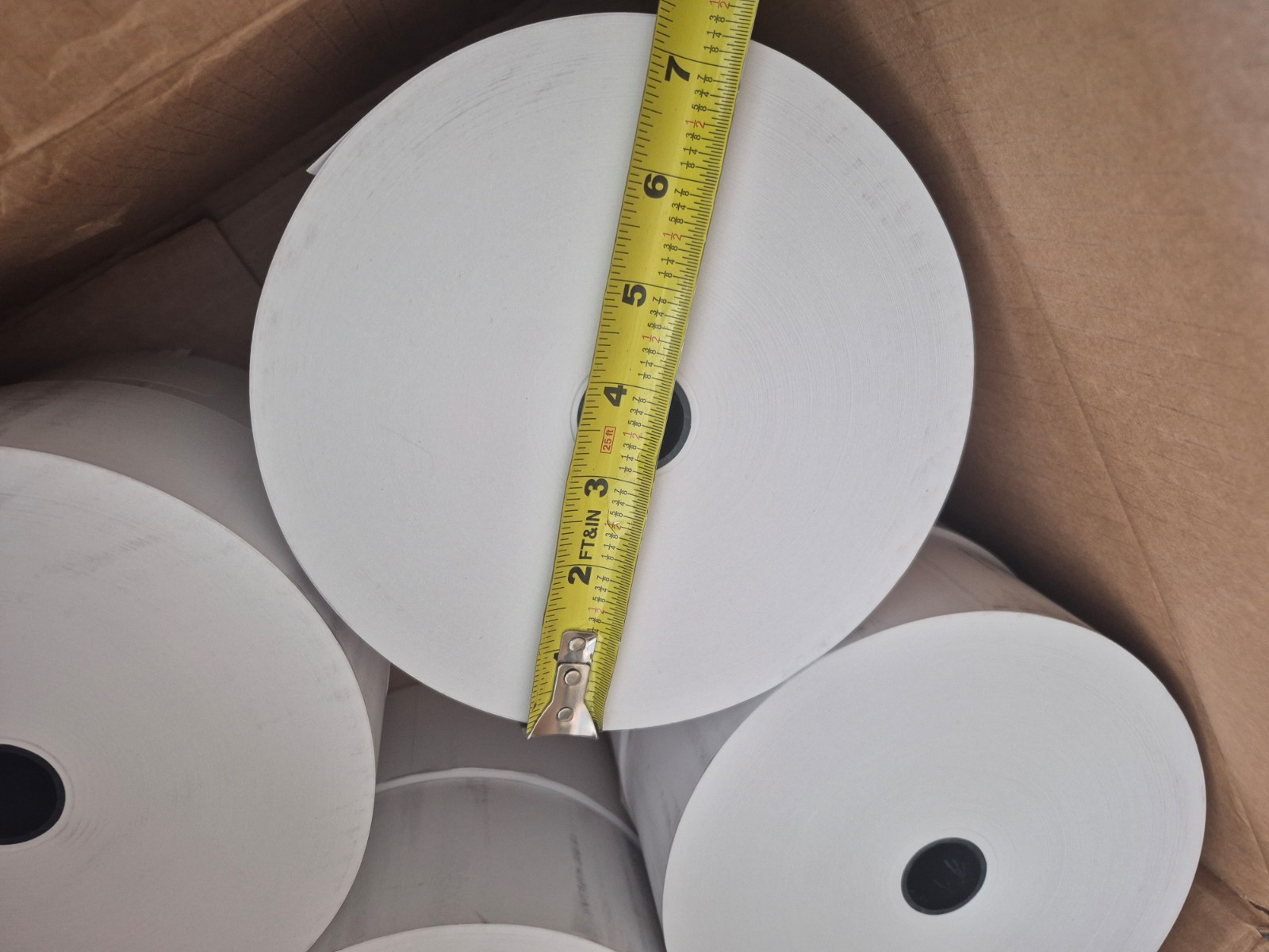 3 1/8″ X 1020′ HEAVY WEIGHT THERMAL ATM PAPER Nautilus Hyosung Genmega (1-ROLL)