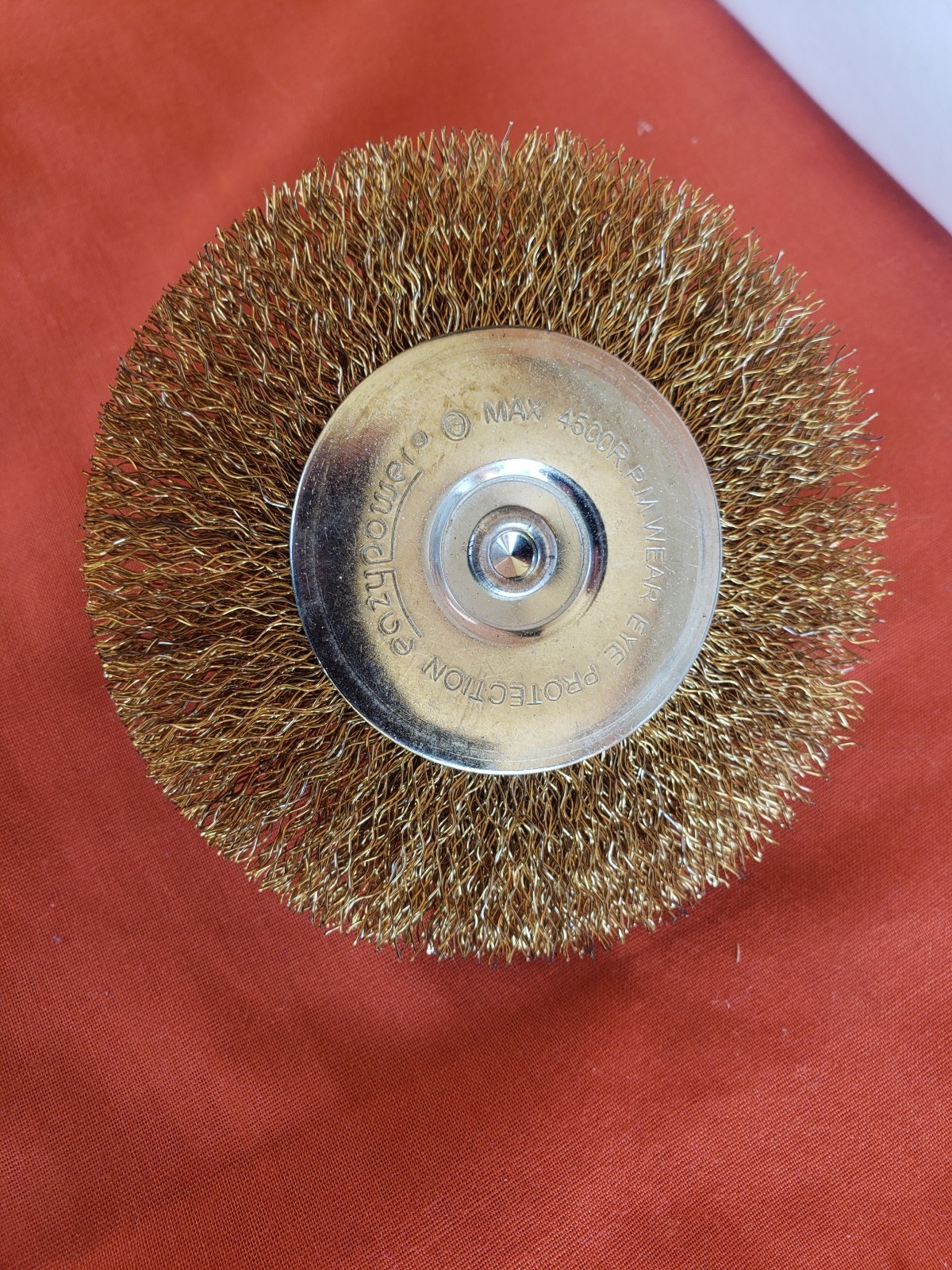 SET of- 20 EAZYPOWER 4″ WIRE WHEEL 1/4 SHANK BRUSH 4500 RPM MAX-FREE SHIPPING