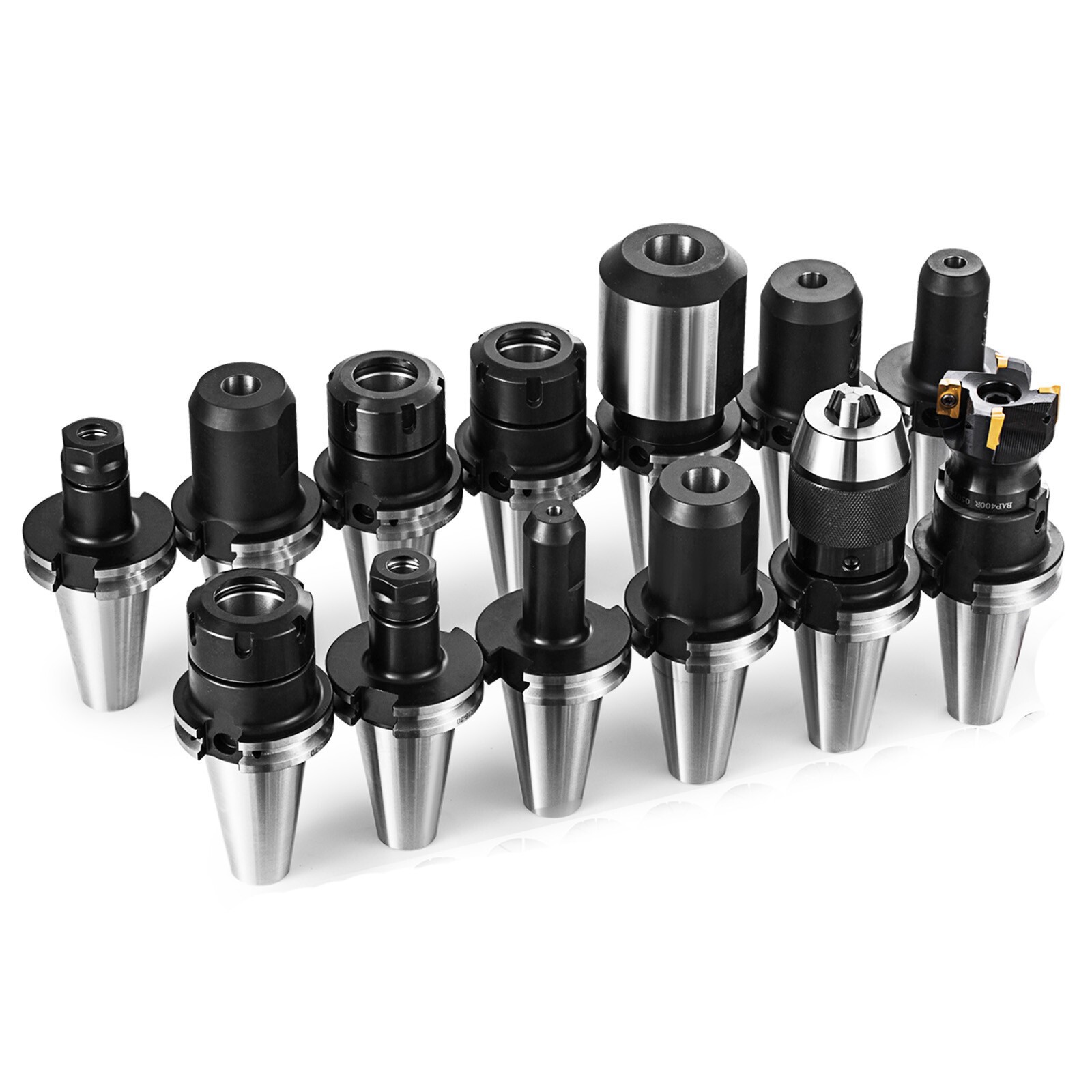 CAT 40 Tool Holder Kit for Haas Fadal CNC Mill ER32/16 Chuck Collet Set