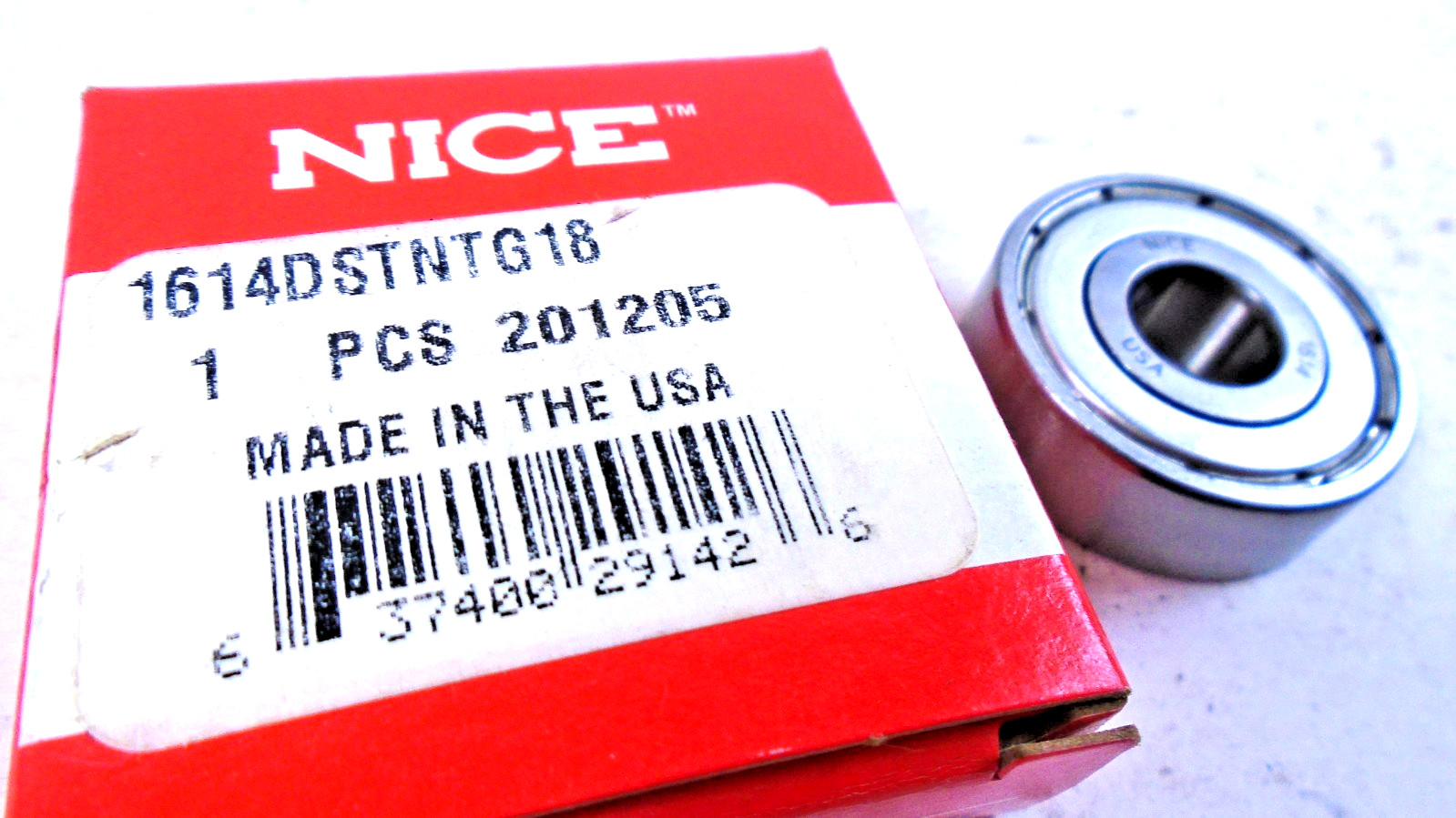 RBC Ball Bearings P/N 1614DSTN18- NOS – FREE SHIPPING