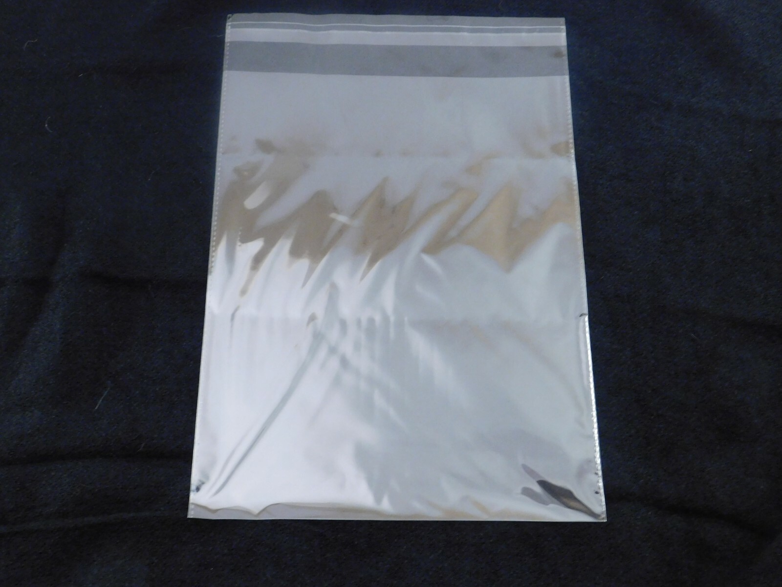 100 Clear Self Seal Bags 8×10 Water Resistant Light Weight Op Packaging Storage