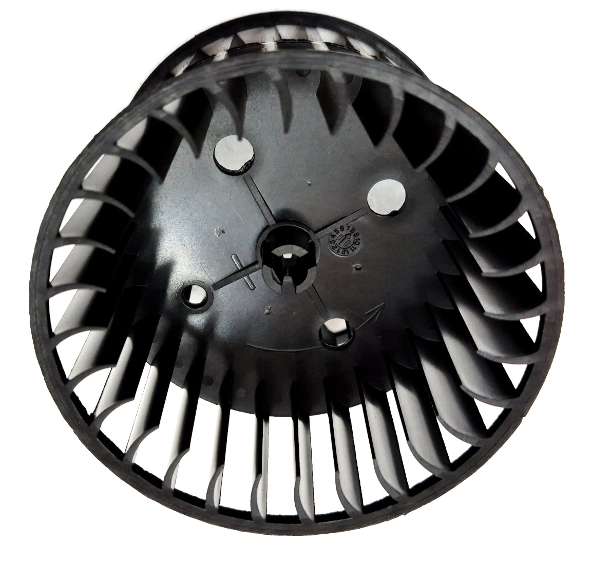 Plastic Blower Fan Wheel 28 Blade 3 7/16″ x 4 1/8″ Bore .312″
