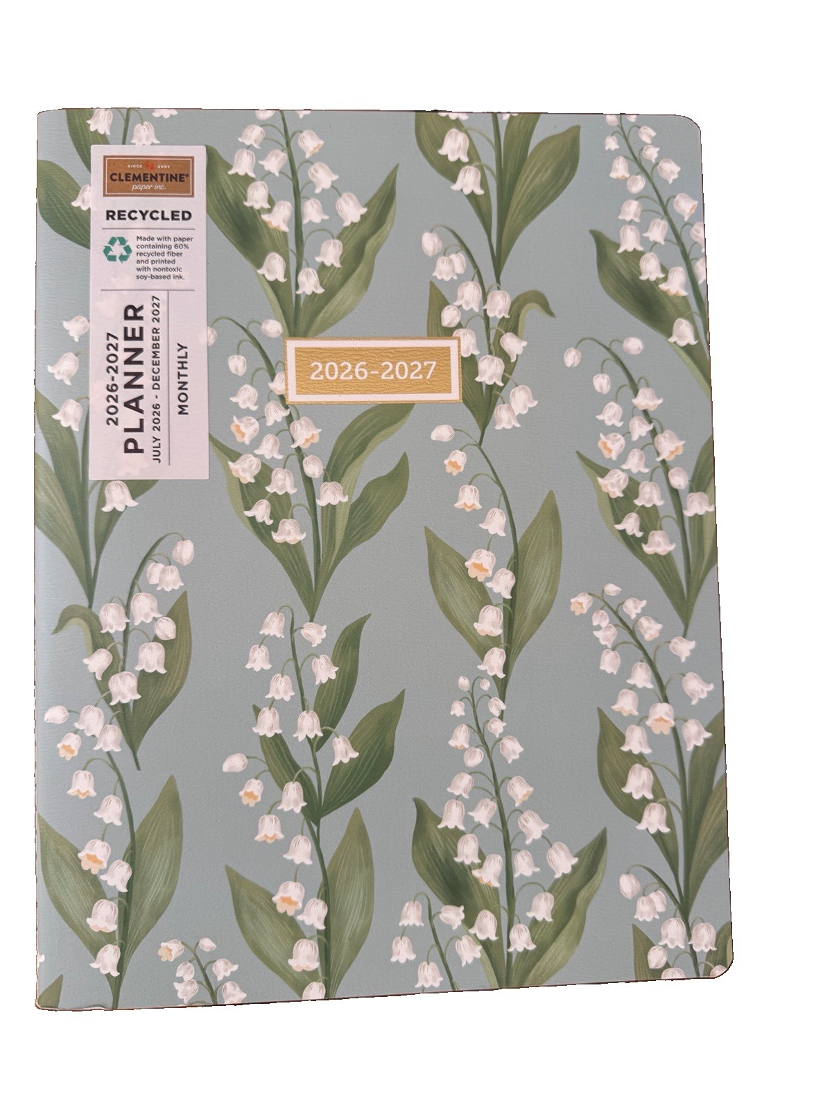 Clementine Planner July 2026-Dec 2027 Planner 18 Mo. Notebook Size Large Floral
