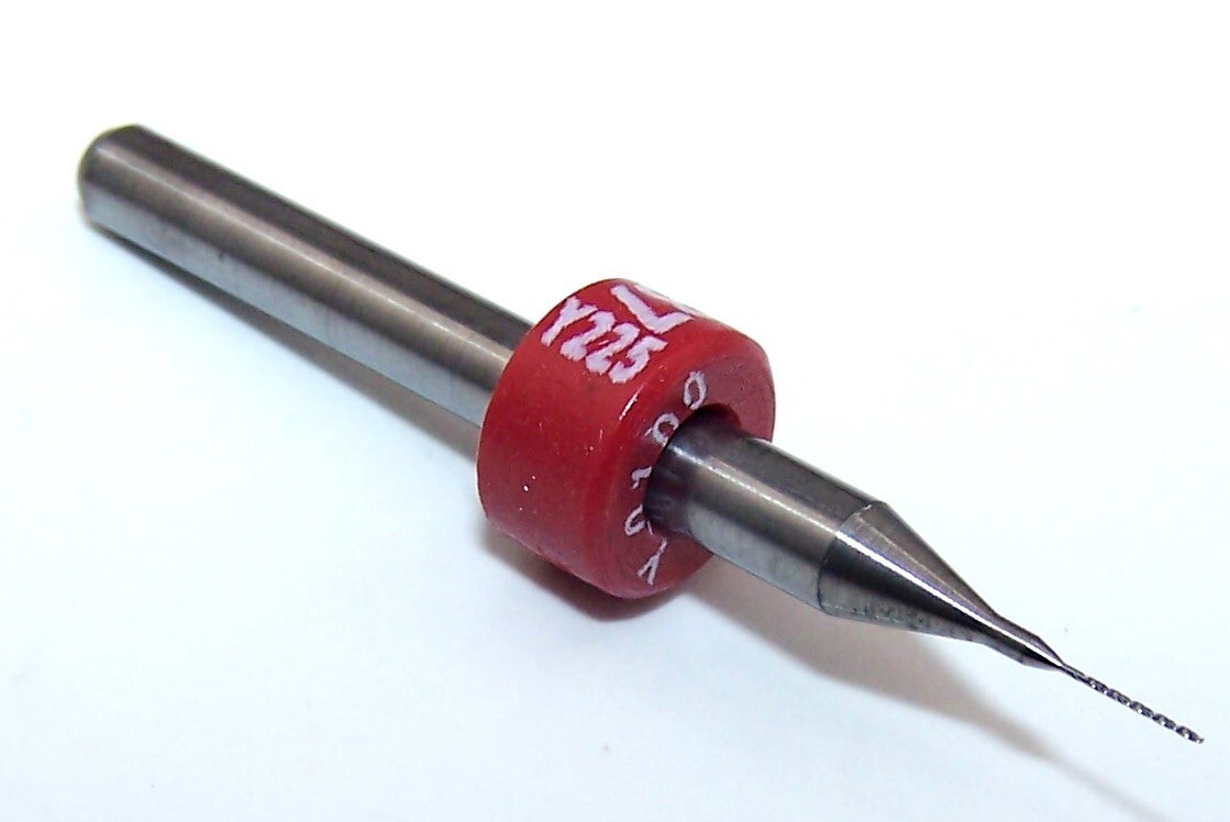 #87 Micro Carbide Drills Kyocera .0100″ Diameter Reconditioned pack of 10