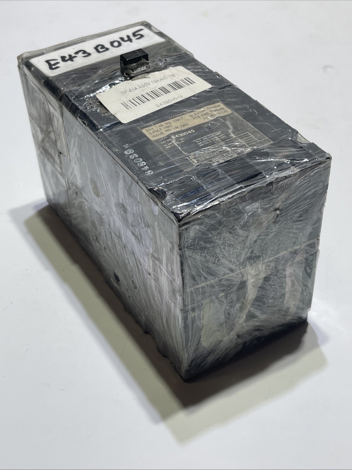 ITE Circuit Breaker E43B045 45 Amps 3 Pole 480V