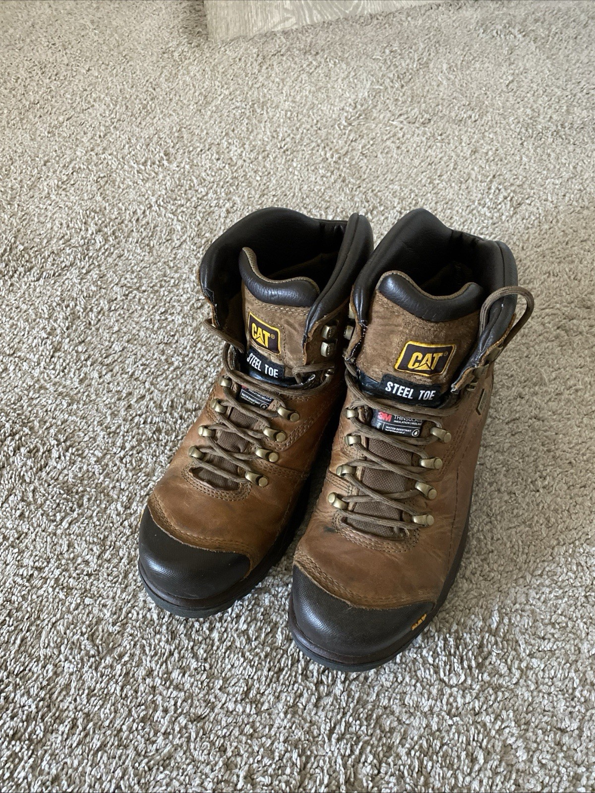 Caterpillar Steel Toe EH Work Boots Men’s 10 Medium (D/M) P89940