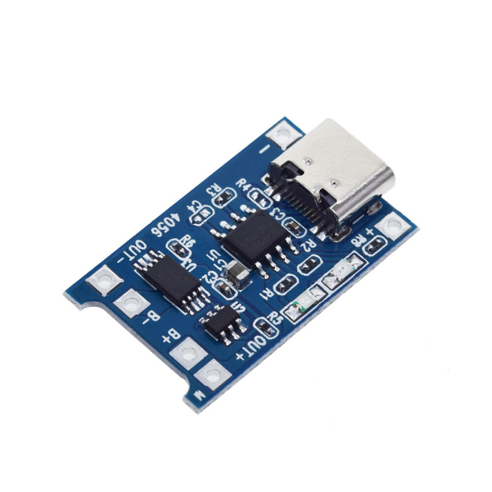 20PCS Type-C USB 5V 1A 18650 TP4056 Lithium Battery Charging Board Charger
