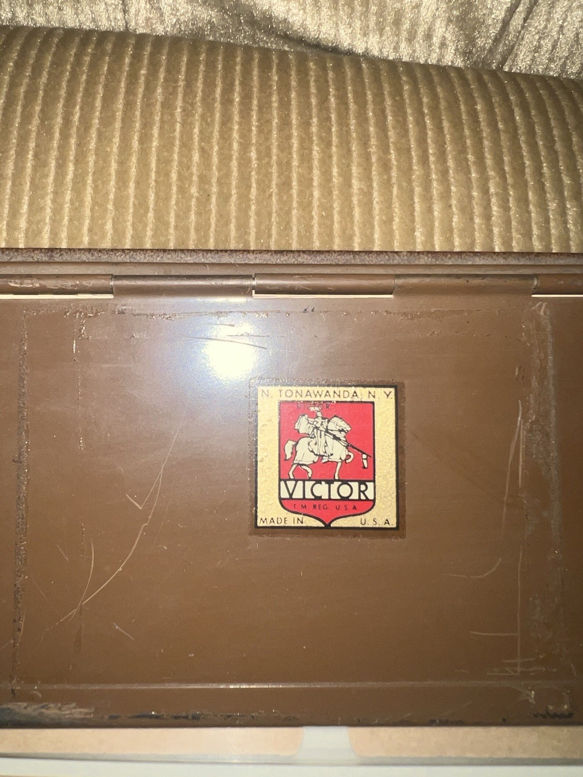 Vintage Victor Kardex Visible Recorder Book Index Card Flat File (B-3)