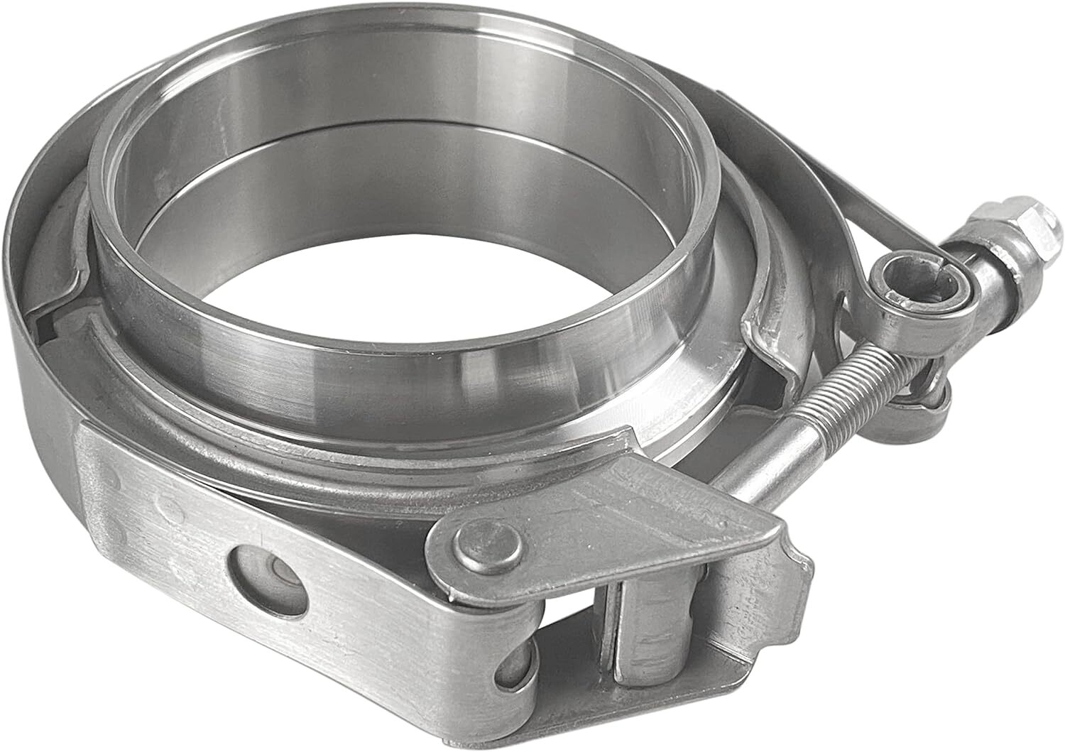 HFS 2.5IN Stainless Steel 304 Quick Release V-Band Turbo Downpipe Exhaust Clamp