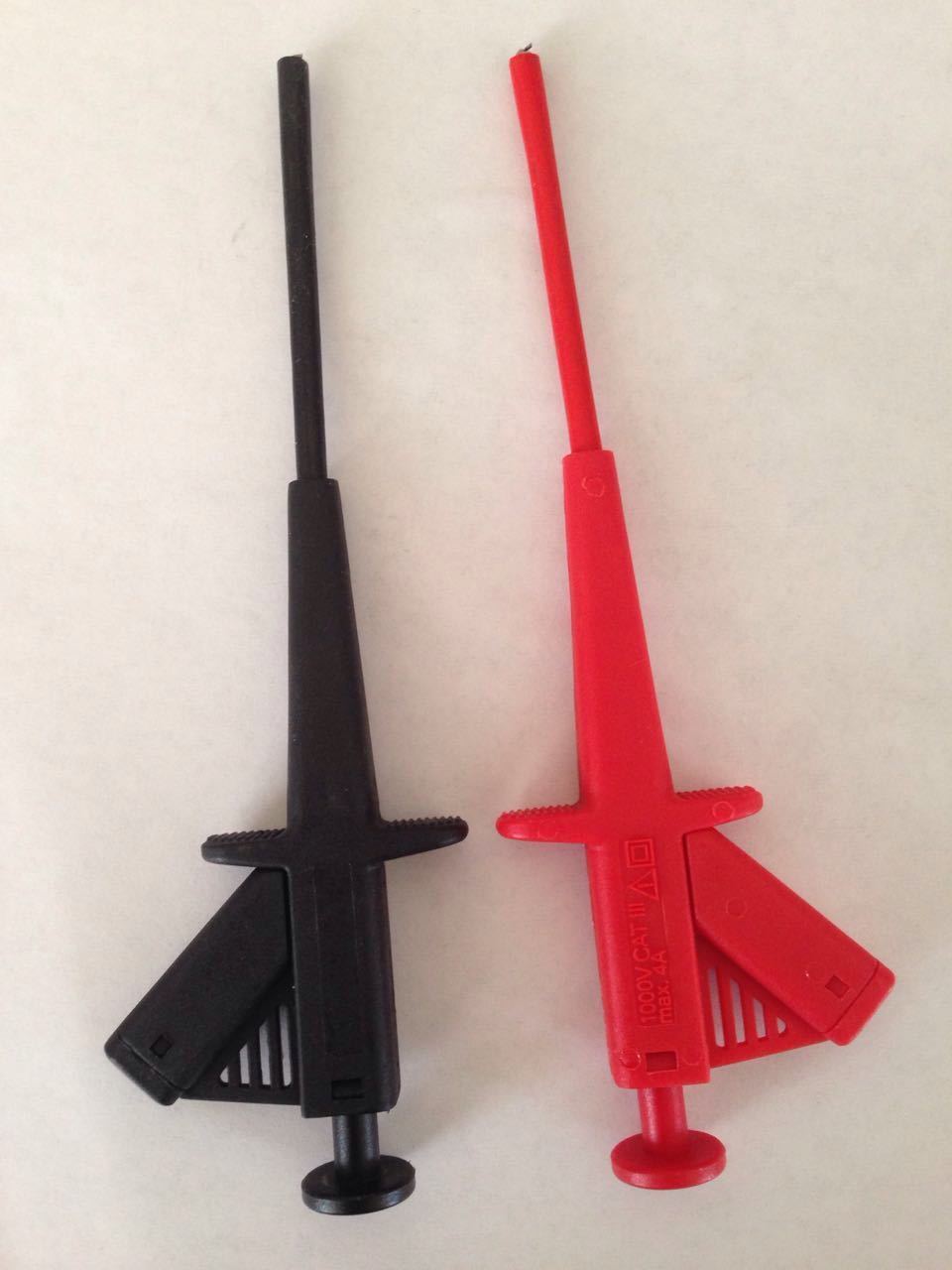 Test Clip of Spring Wire Grabbers/Pincer Test Probes,Use for fluke TL224 TL221