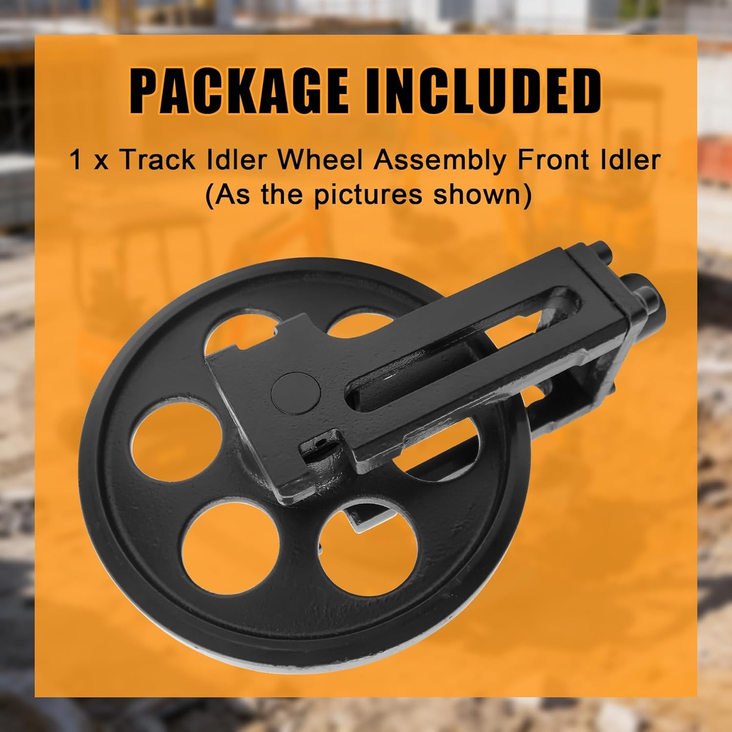 New Front Idler Assembly for Mini Excavator ISDZJL-H12 2025 Steel