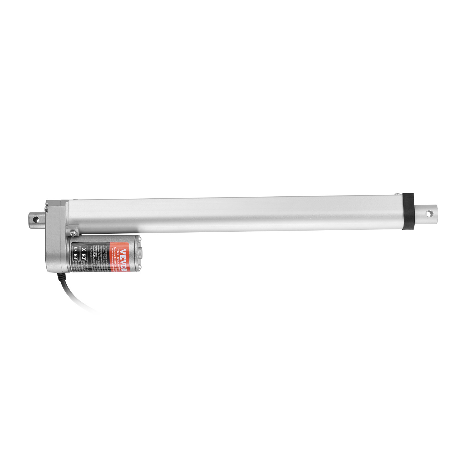 VEVOR Linear Actuator 12V 12 Inch High Load 330lbs/1500N 0.19″/s IP54 Protection