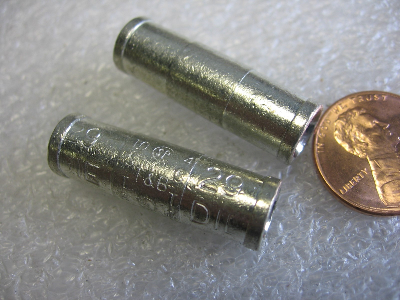 2) Thomas & Betts 251-30485-1030 Cast Copper Reducing Splice #4 AWG – #10 AWG