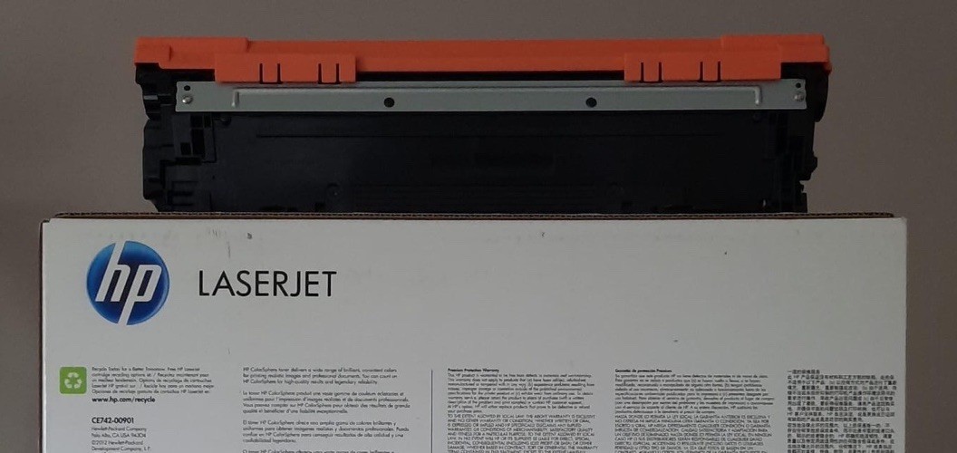 HP 307A Magenta Toner Cartridge | Works Color Laserjet Professional CP5225 Serie