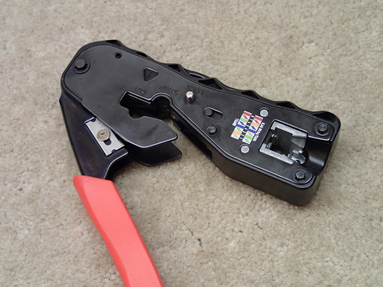 Platinum Tools 12520 Pro Crimp EZ-RJ45 exEX Crimper Tool