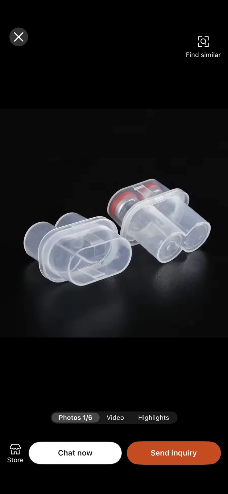 5 Pack of Peptide Storage Container Heavy Duty For 3ML Vials