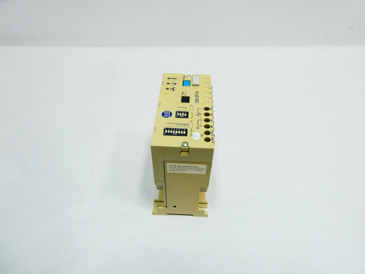 Allen Bradley 193-EF1AZJ Overload Relay 20-180a Amp 24v-dc