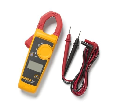Fluke 302+ Digital Clamp Meter Multimeter 400A AC / DC Voltage Current Amp