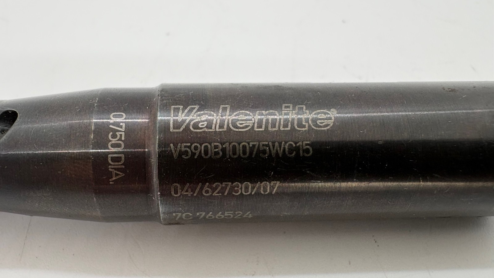 Valenite V590 V590B10075WC15 3/4″ Indexable End Mill 3-Flute APKT 1003 Cutter