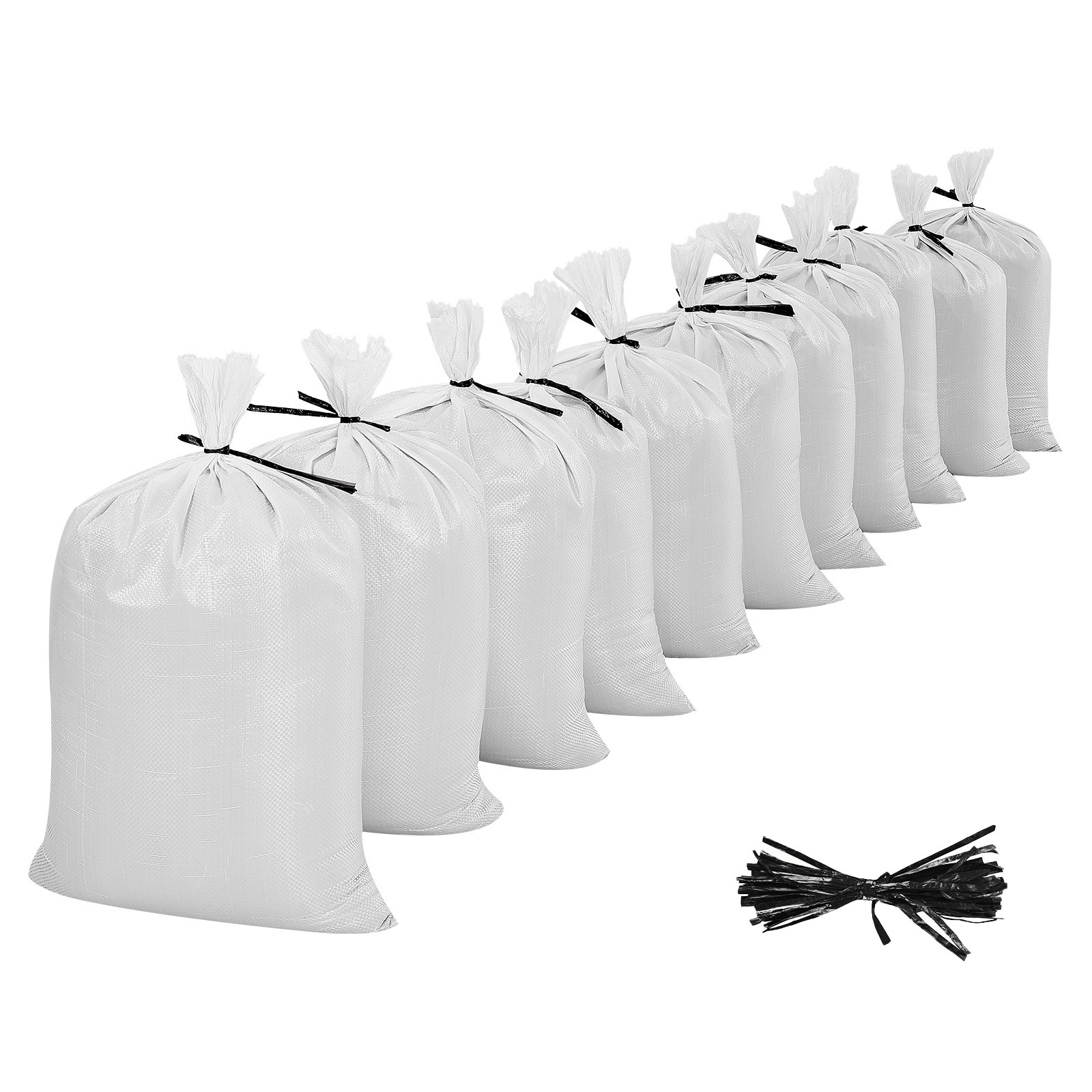 Uimoso 100 Pack Sandbags 16″ x 26″ Durable Bags with 50lb Capacity Empty