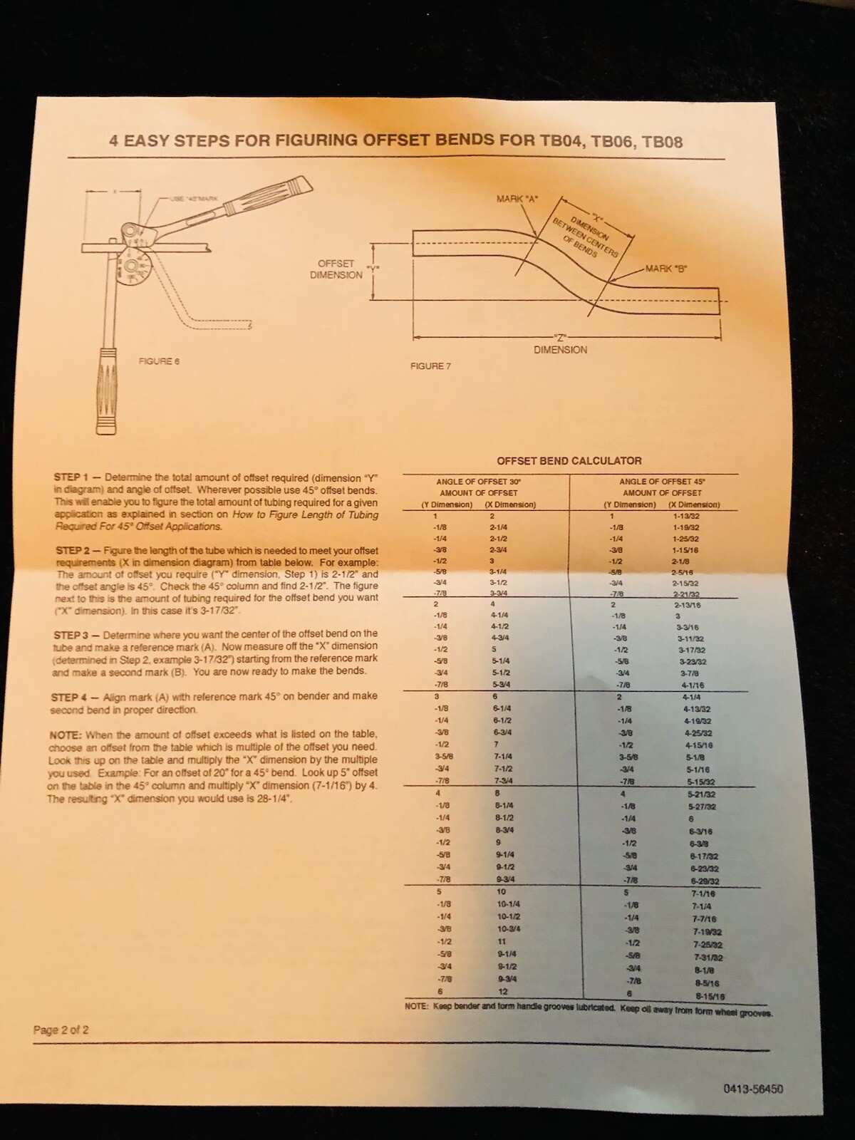 Reed TB08 Tubing Bender, 1-1/2″ Radius, 1/2″ OD Capacity 02747 – TB 08 Tube