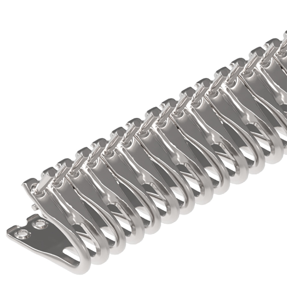 2 PCS Belt Fastener Stainless Steel Rivet Fasteners Baler Staples Lacing Belt